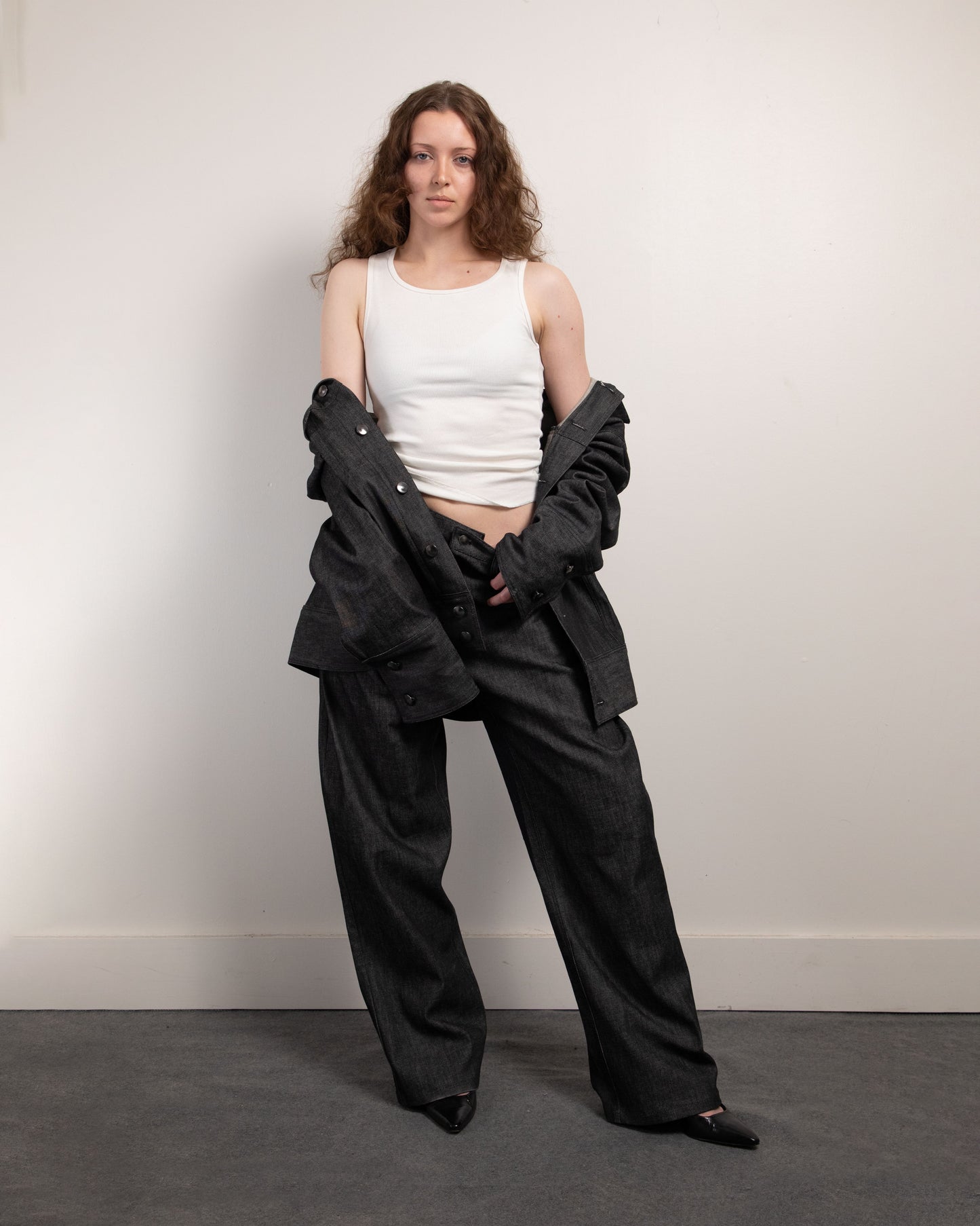 Raw Denim Pants