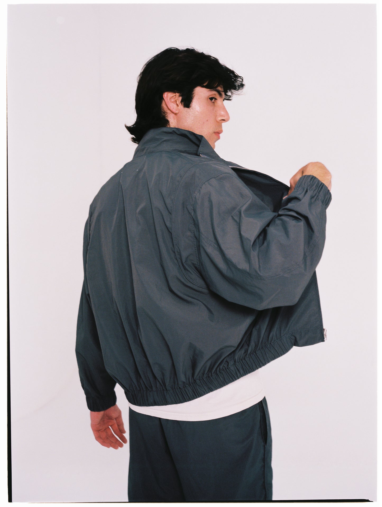 Grey Track Jacket